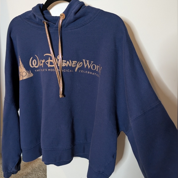 Walt Disney World 50th Anniversary Castle Pullover Hoodie Slouch Sz 2x - Picture 10 of 10